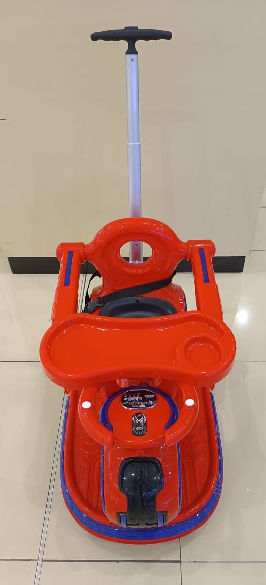 Baby Electric cum Manual Stroller cum Electric Motor Bike (Remote control Enabled)