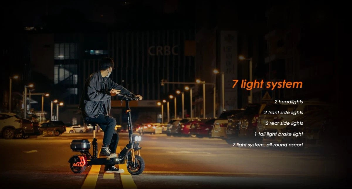 Kugoo M5 PRO Long Mileage E-Scooter with Luggage Box-GIGILHUB