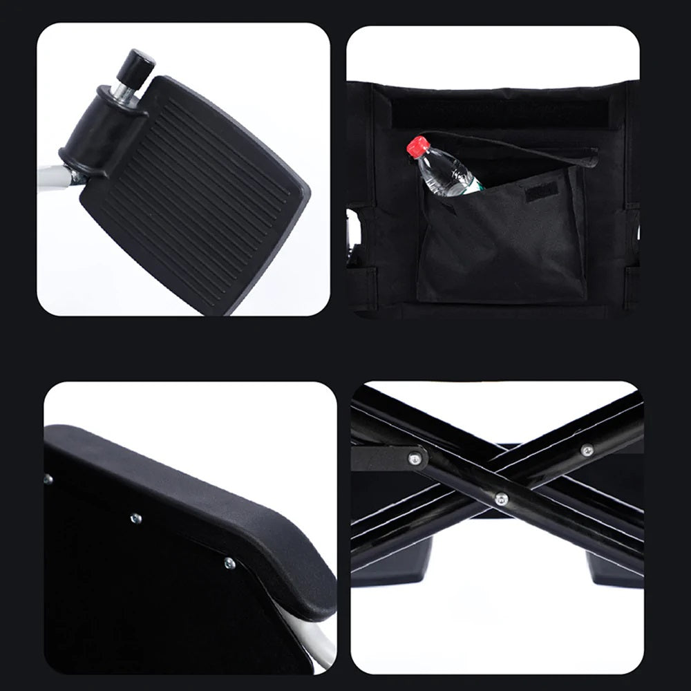S01 Widened Seat Manual Wheel chair, collage