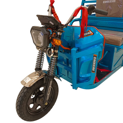 Tri-Wheel Cargo Bike Front View