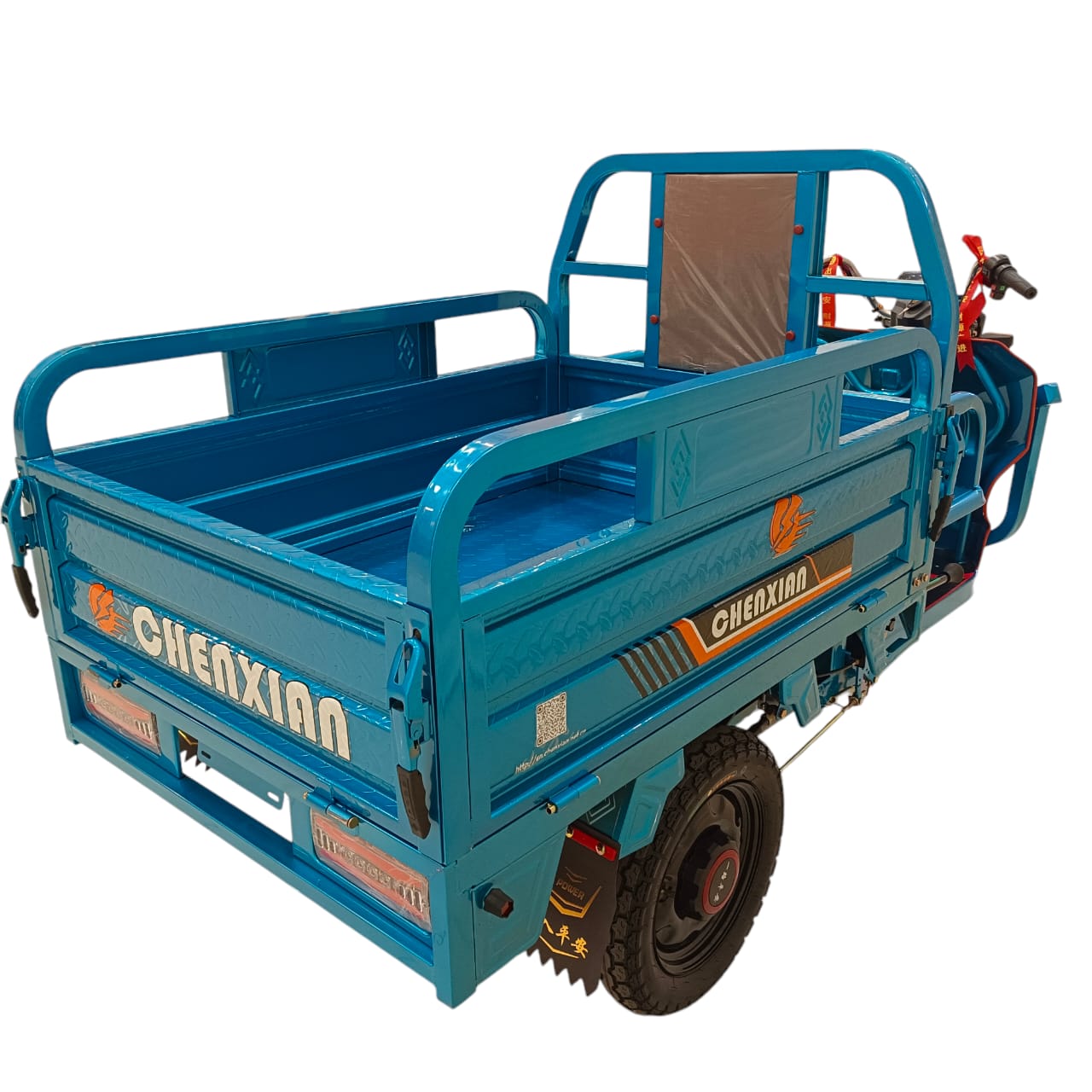 Tuk Tuk Cargo Bike Side View-a
