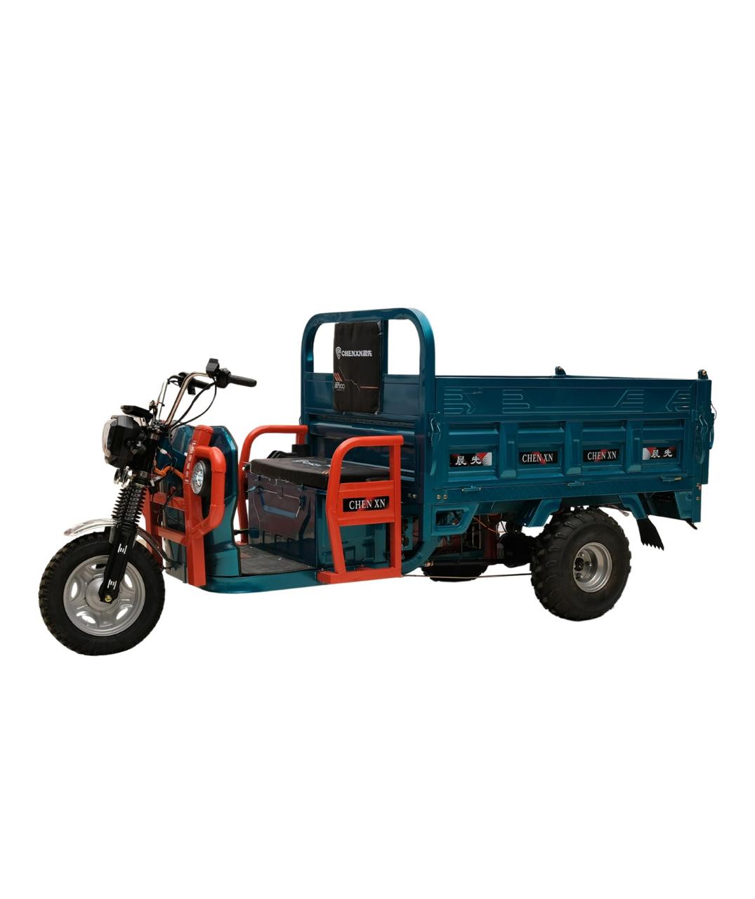 1.6 MTR Tri-Wheel Tuk-Tuk Electric Cargo Bike with Trunk Space side view