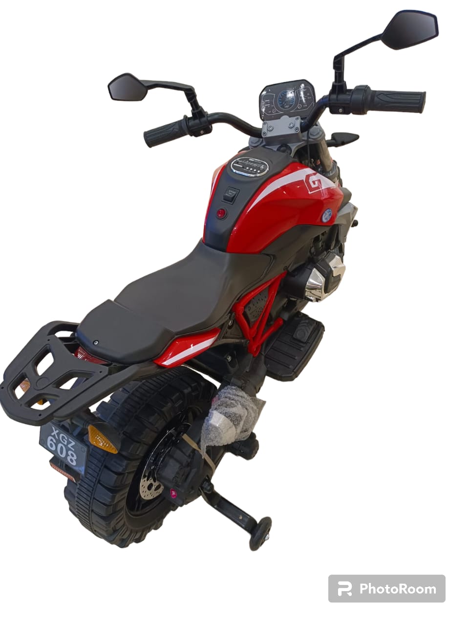608 Baby Electric Motor Bike, Side View