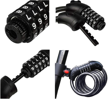 5 Digit Combination cable lock 