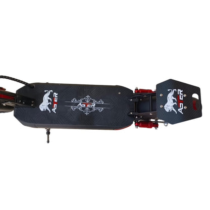 A1S footboard and rear deck top view