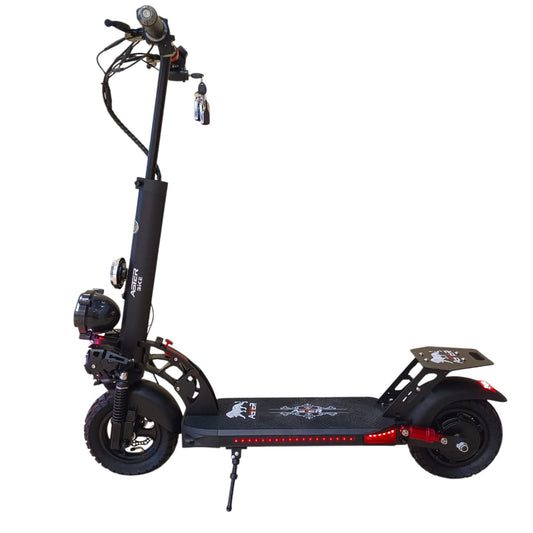 A1S 2000W Foldable E-Scooter left side view