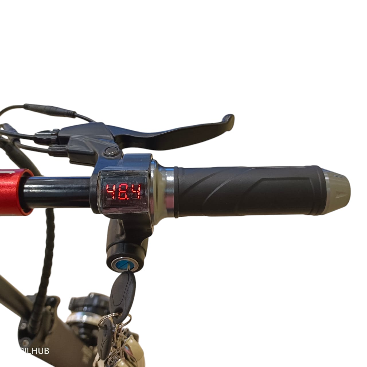 A1S right throttle grip and ignition key