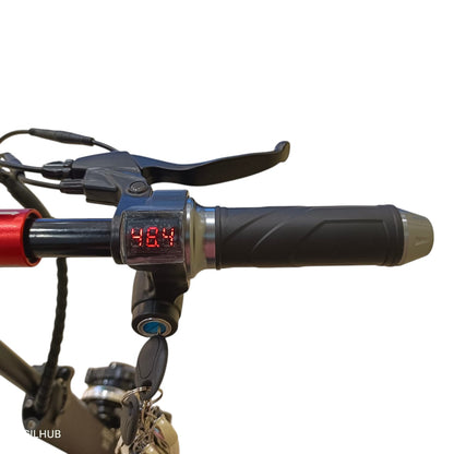 A1S right throttle grip and ignition key