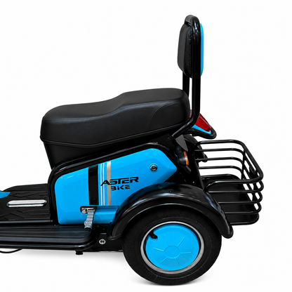 A13 Two Seater E-Bike Comfortable Seat with Baby Seat