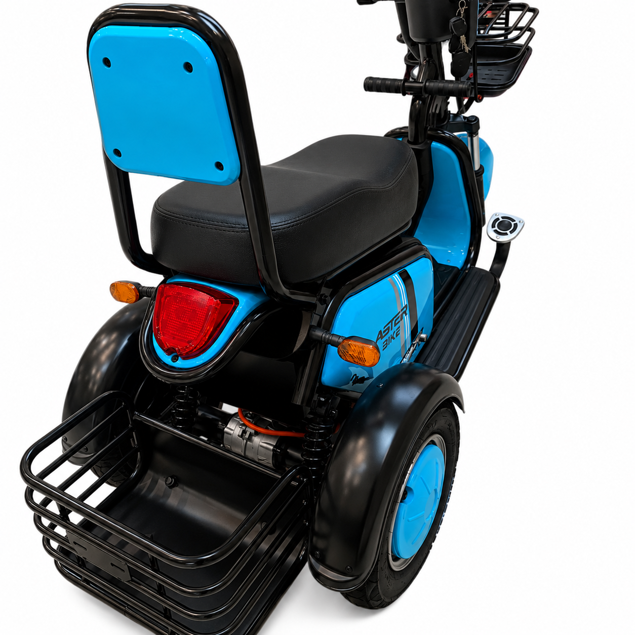A13 Tri-Wheel Two Seater E-Bike Rear View