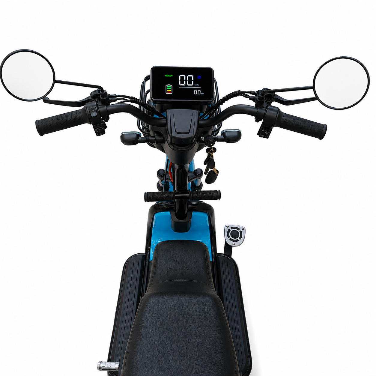 A13 Tri-Wheel E-Bike Handlebar and Baby Grab Handle
