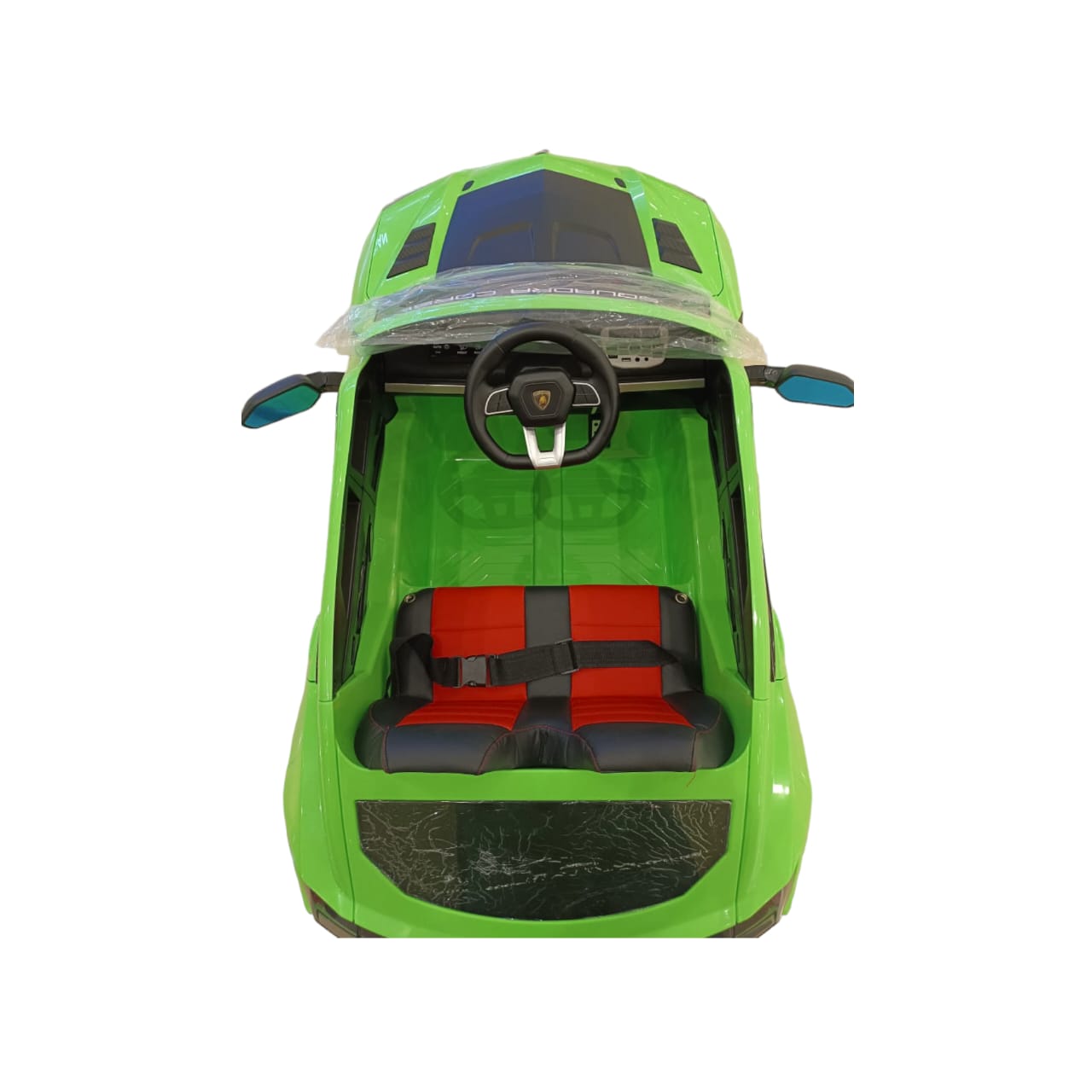 Lamborghini model Baby Electric Motor car, inside view