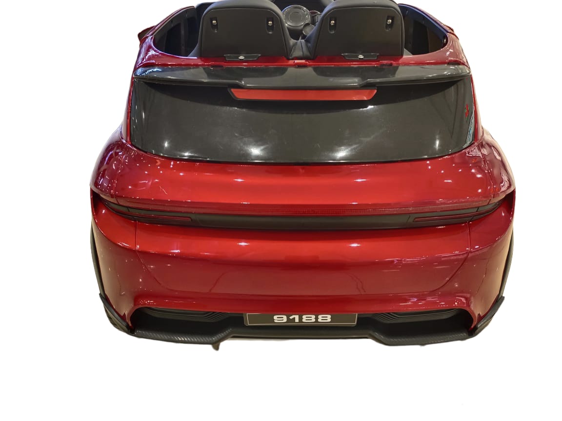 Baby Electric Motor Car Rear view