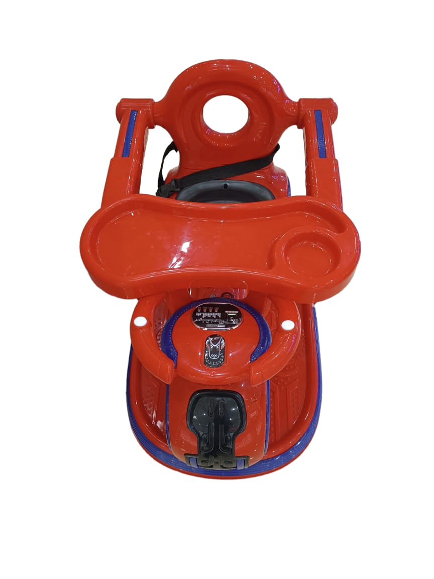 Baby Electric cum Manual Stroller cum Electric Motor Bike (Remote control Enabled)