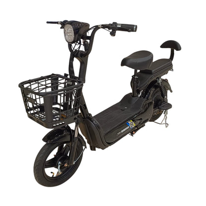 RockFlock W2 Two Seater Pedal Assisted E-Bike with Front Basket