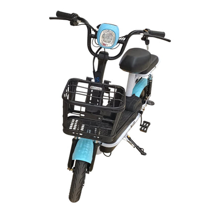 RockFlock W4 Two Seater Pedal Assisted E-Bike with Front Basket