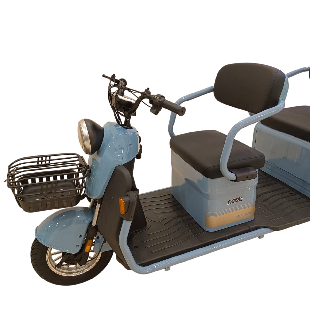 T30 Electric Trike Front seat Blue