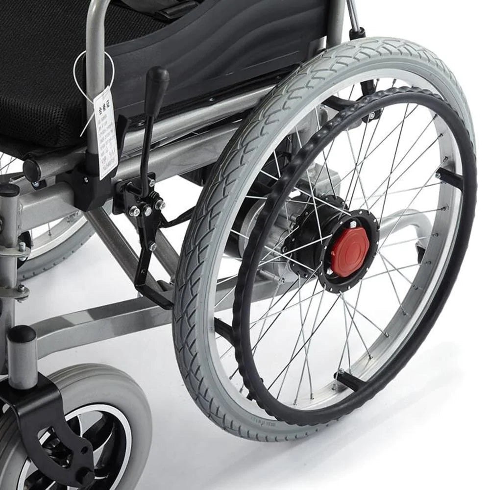 CN-6005 Automatic wheel chair cum medical scooter, Rear wheel view