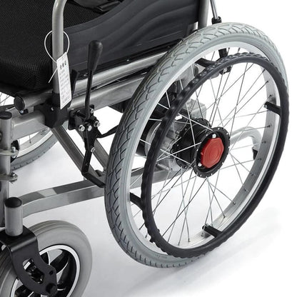 CN-6005 Automatic wheel chair cum medical scooter, Rear wheel view