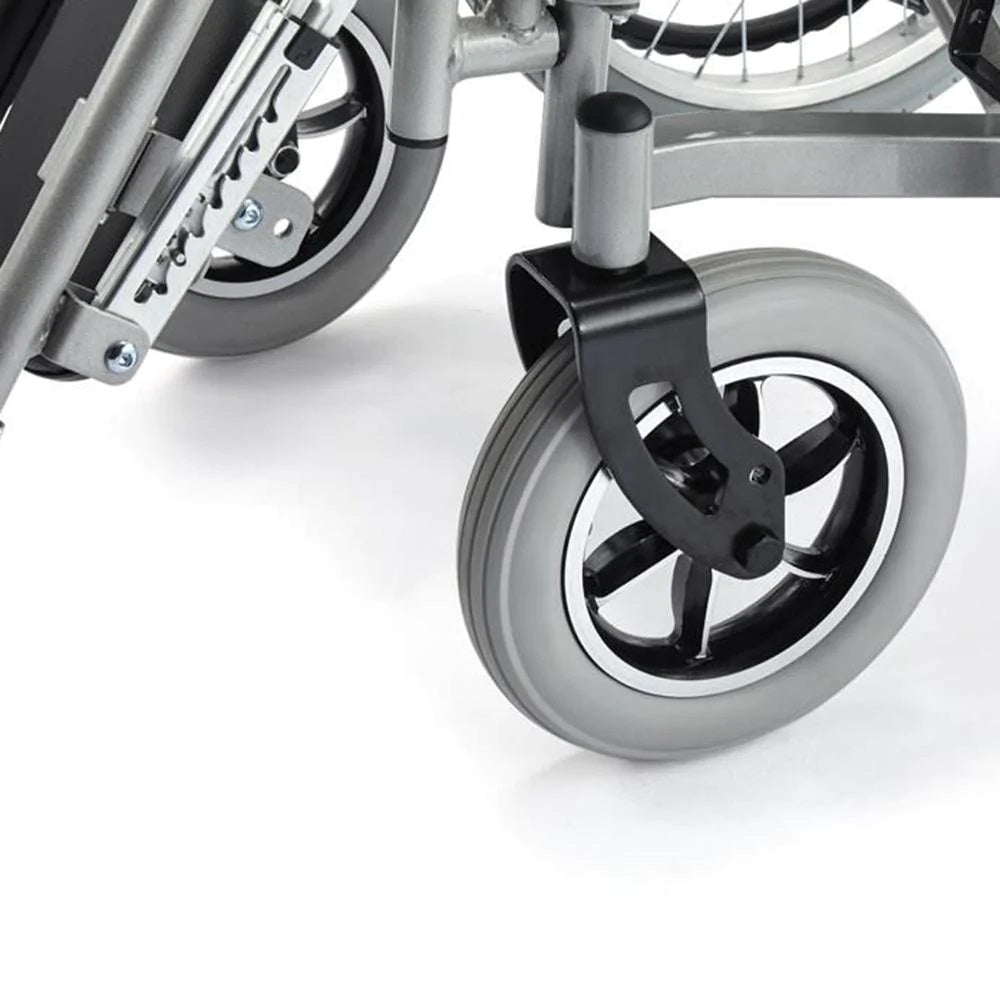 CN-6005 Automatic wheel chair cum medical scooter, front wheel view