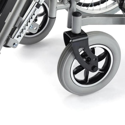 CN-6005 Automatic wheel chair cum medical scooter, front wheel view