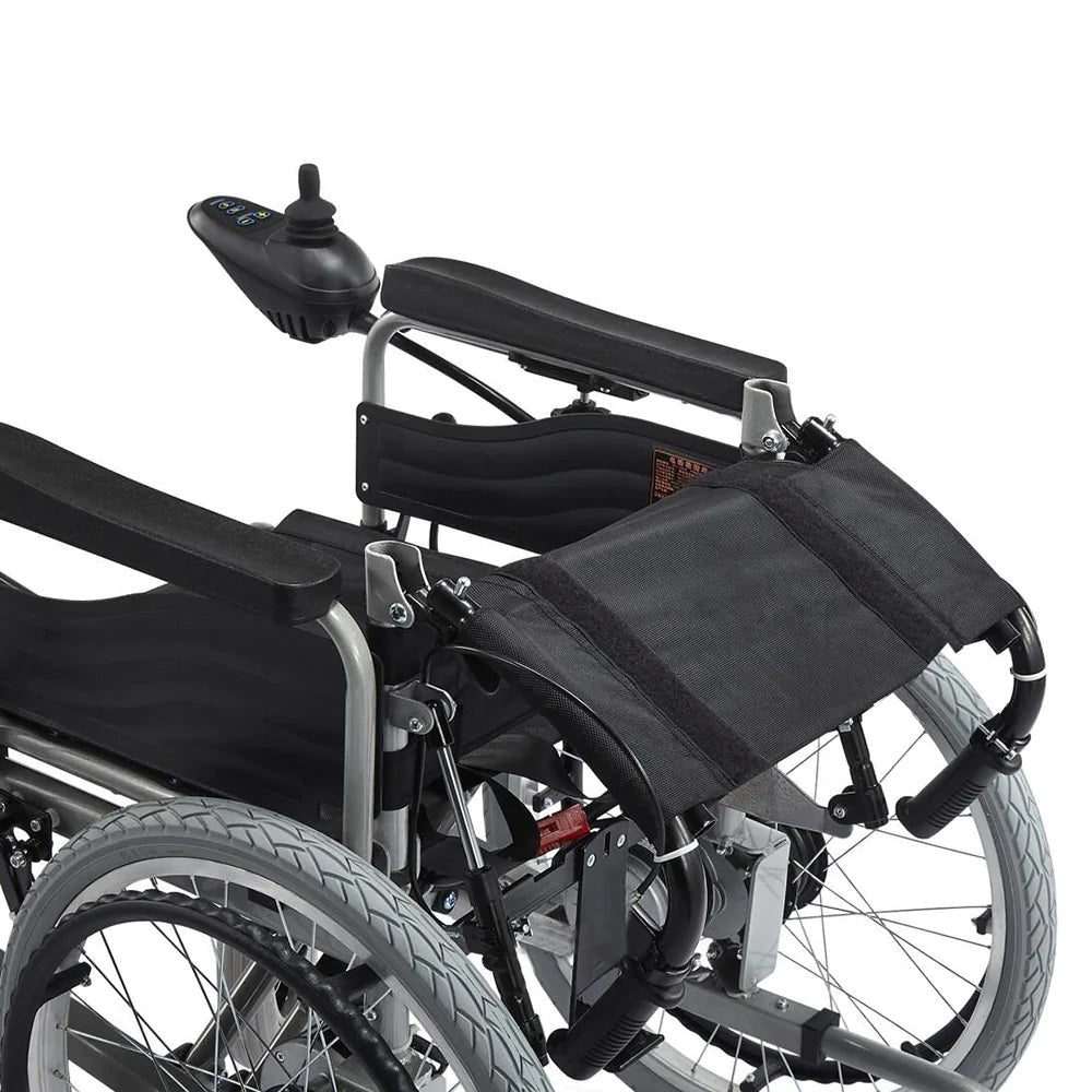 CN-6005 automatic wheelchair cum medical scooter folding view