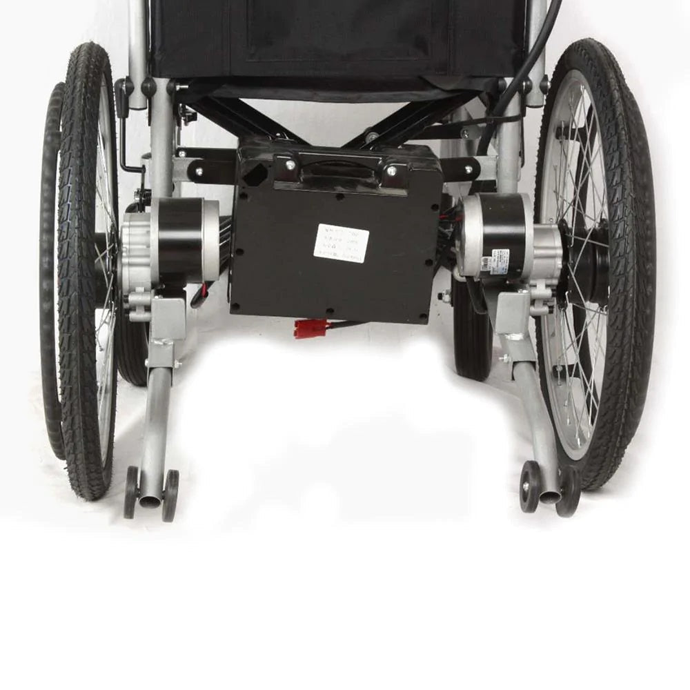 CN-6002 Electrical Wheel chair, rear wheel view A