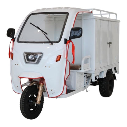 CD-1 Commercial Electric Cargo Delivery Trike with Lockable Rear Storage Cabinet