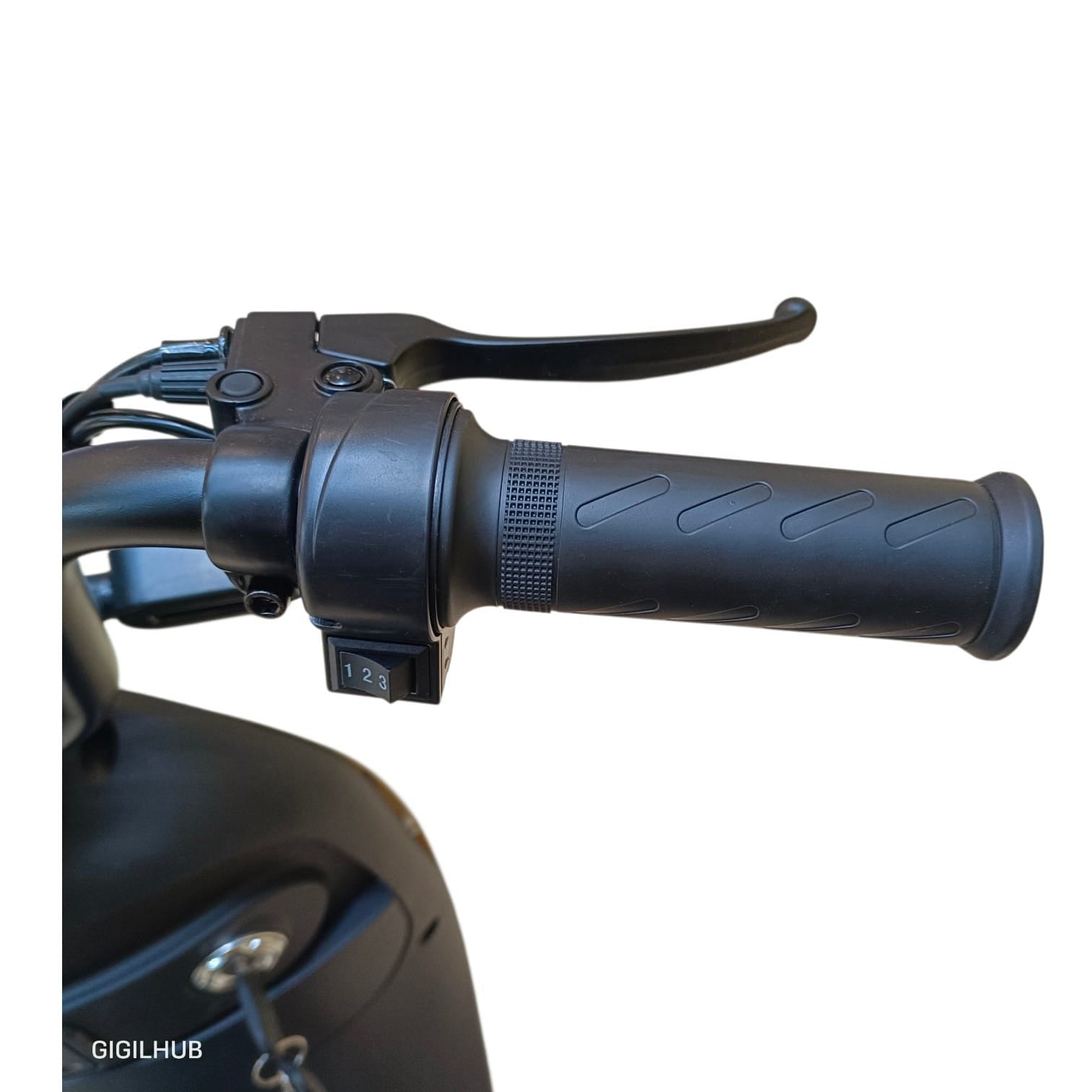 D-01 electric bike right handlebar grip with three-speed selector