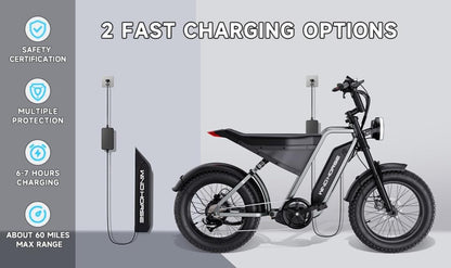 WindHorse D3 removable battery charging