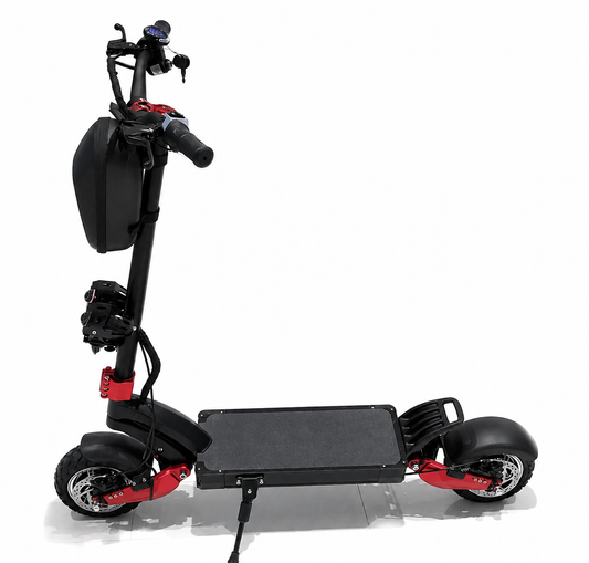 CRONY DK-30 3000W Dual Motor Outdoor Adventure E-Scooter side view with off-road tires