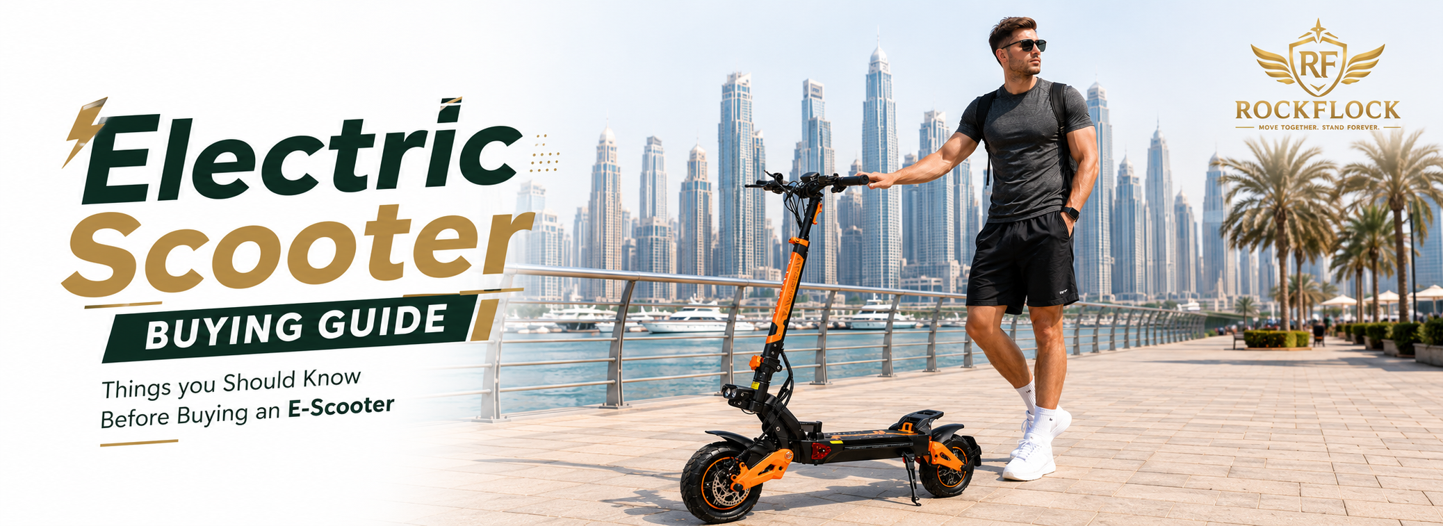 Electric Scooter Buying Guide featuring commuter and off-road electric scooters