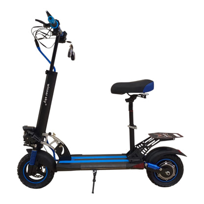 E10-t13 Pro Max E-Scooter with Chair-Blue