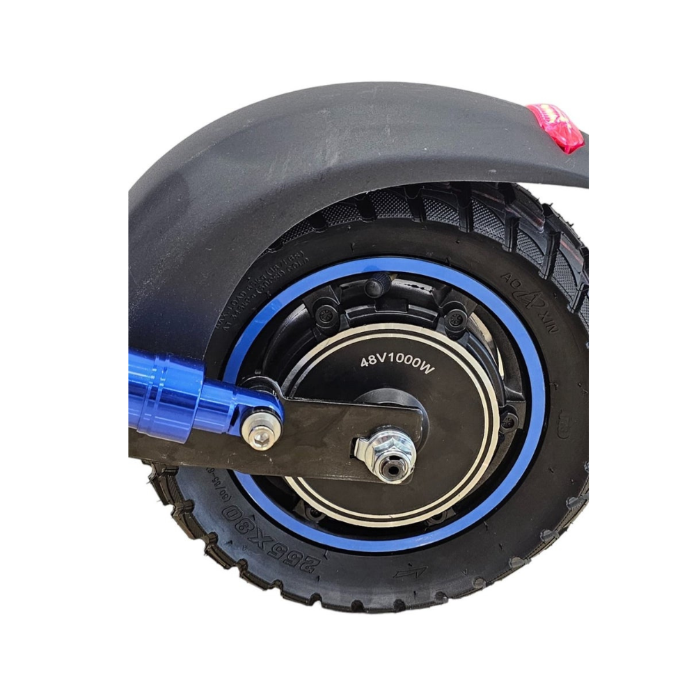 E10 Pro Foldable E-Scooter with Seat rear wheel with 1000W motor and off-road tyre