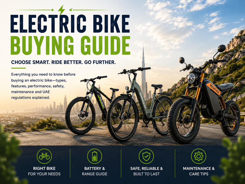 Electric Bike Buying Guide by RockFlock