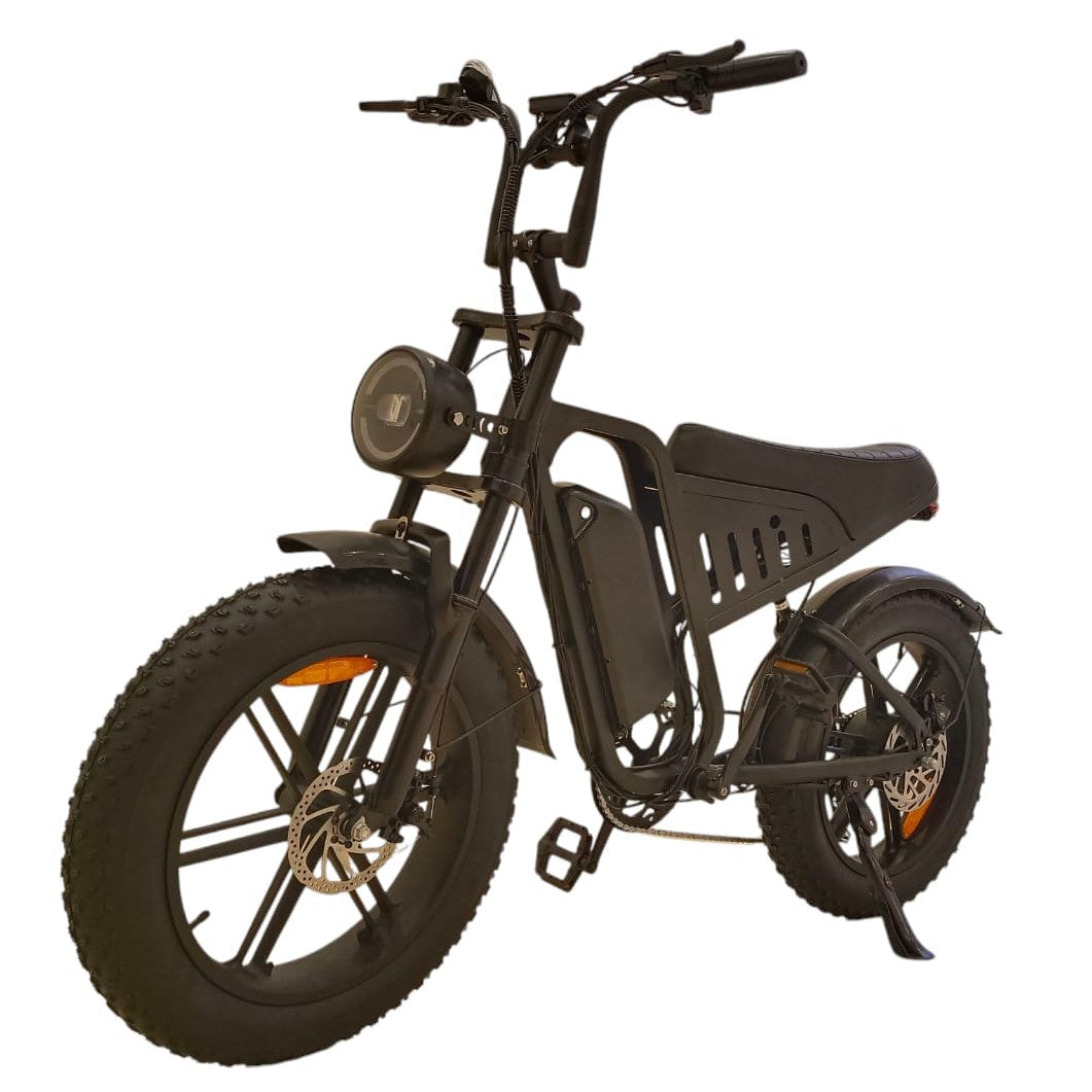 F6 Pedal Assisted Off-Road E-Bike Front Angle