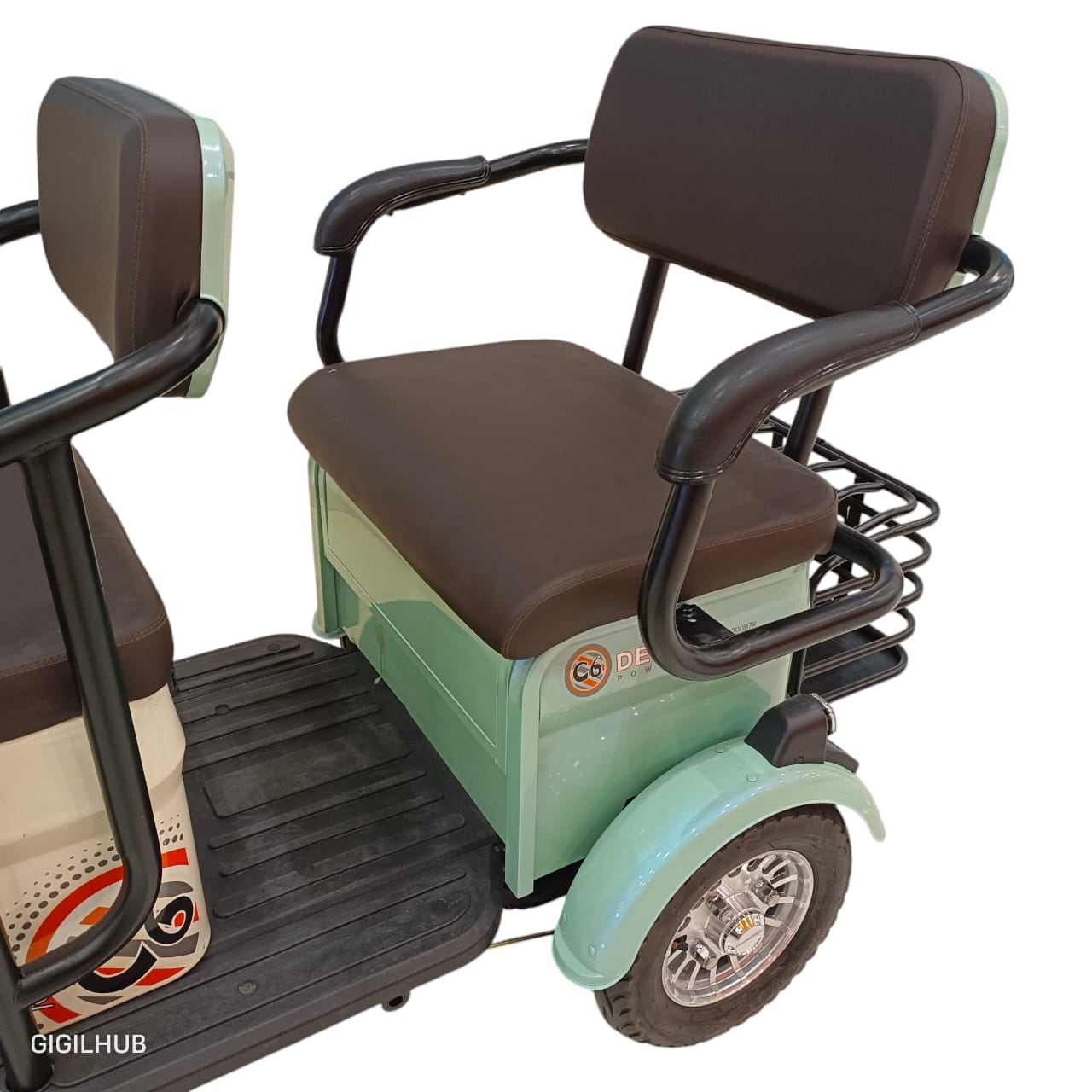 F7A Tri-Wheels Three Seater Buggy with Luggage Space