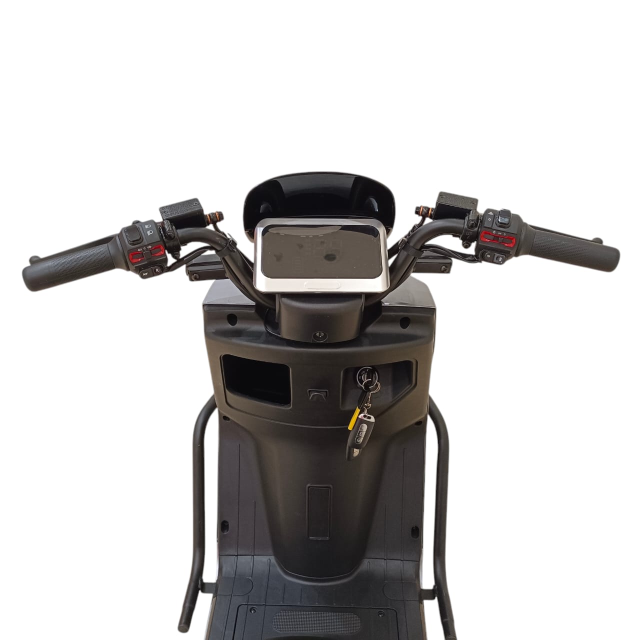 Front handle bar with display screen