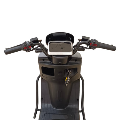Front handle bar with display screen
