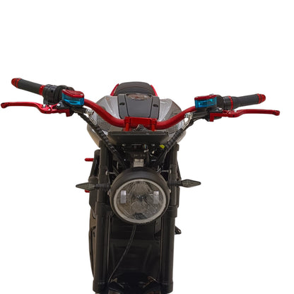 Front light and handle bar view