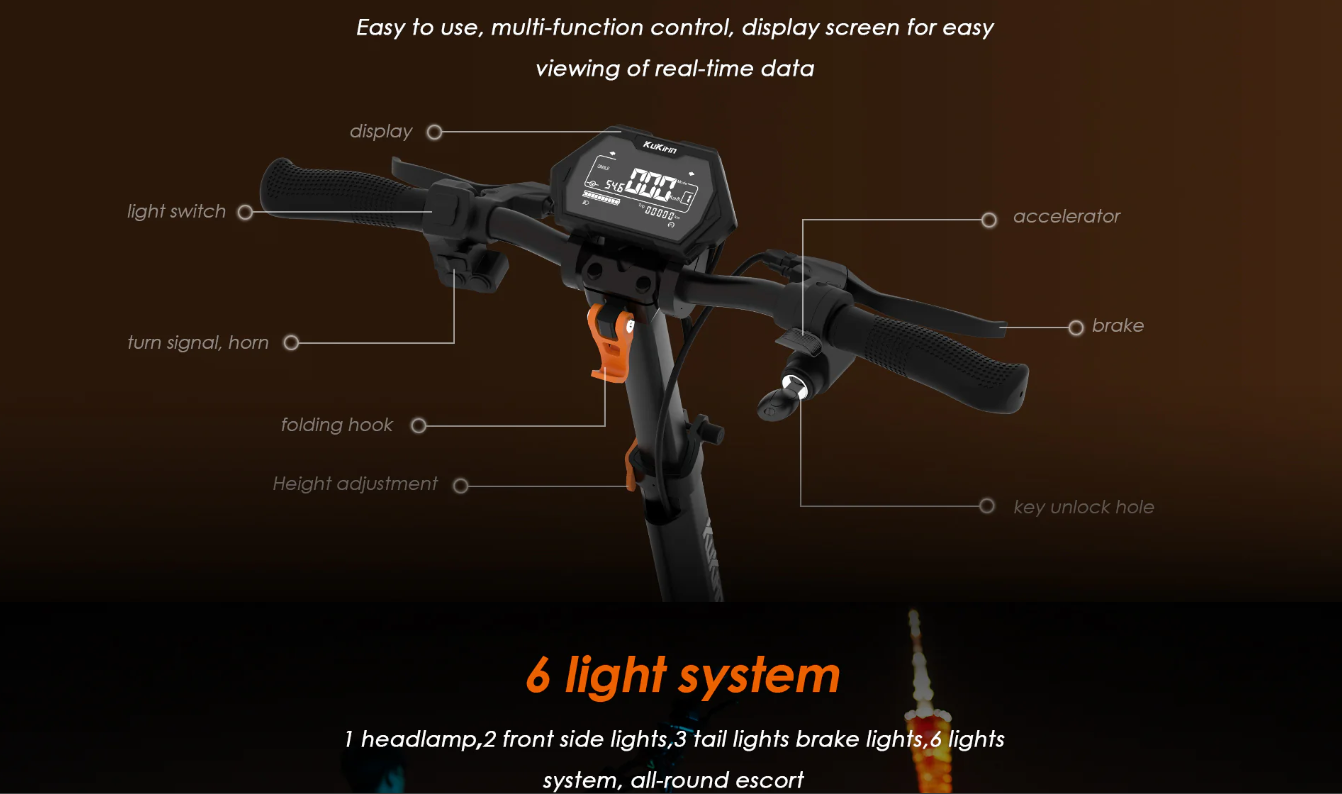Kugoo G2 Max High Power E-Scooter With Long Mileage | Max Speed 55 Km/h | One Year Warranty for Motor & Battery |