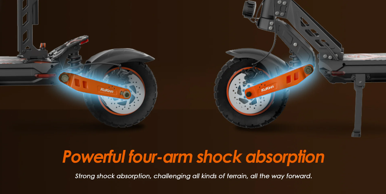 Kugoo G2 Max High Power E-Scooter With Long Mileage | Max Speed 55 Km/h | One Year Warranty for Motor & Battery |