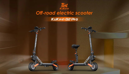 Kugoo G2 Pro electric scooter premium alloy frame construction