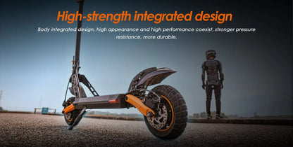 Kugoo G2 Pro off-road electric scooter with front and rear suspension