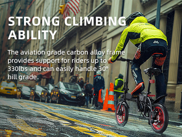 C19 Single Seater Foldable E-Bike with Pedals-GIGILHUB