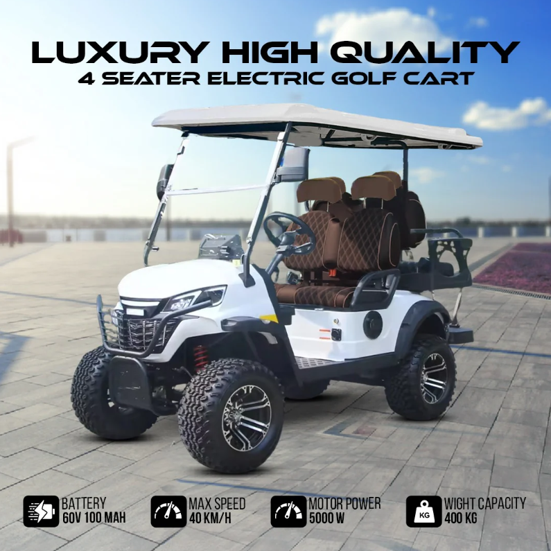 GIGILHUB Premium Quality 4 Seater Golf Cart