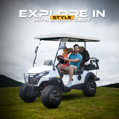 RockFlock Premium Quality 4 Seater Golf Cart
