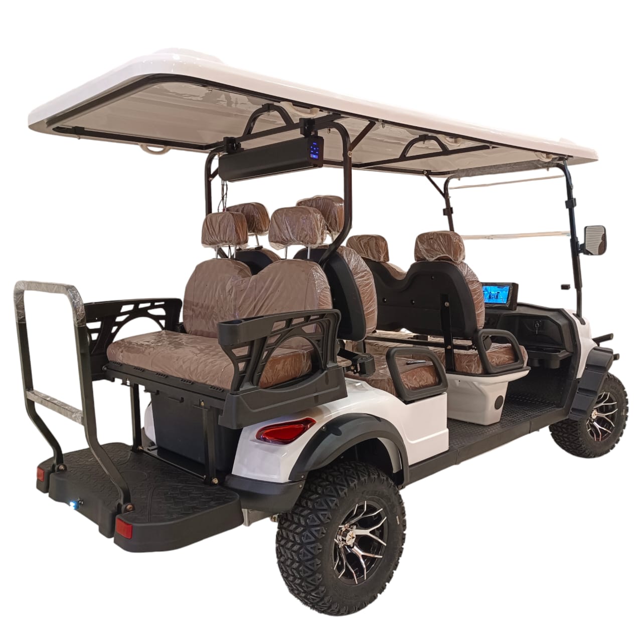 GIGILHUB Six Seater High Quality Golf Cart With Sound Bar