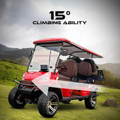 RockFlock Six Seater High Quality Golf Cart With Sound Bar