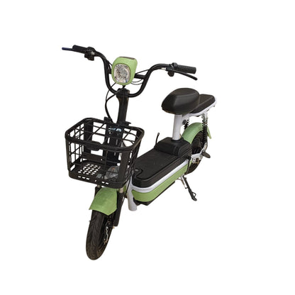 RockFlock W4 Two Seater Pedal Assisted E-Bike with Front Basket
